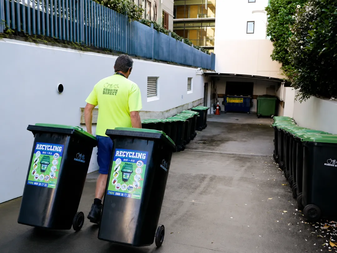 Rubbish Direct Apartment Recycling Collection Service