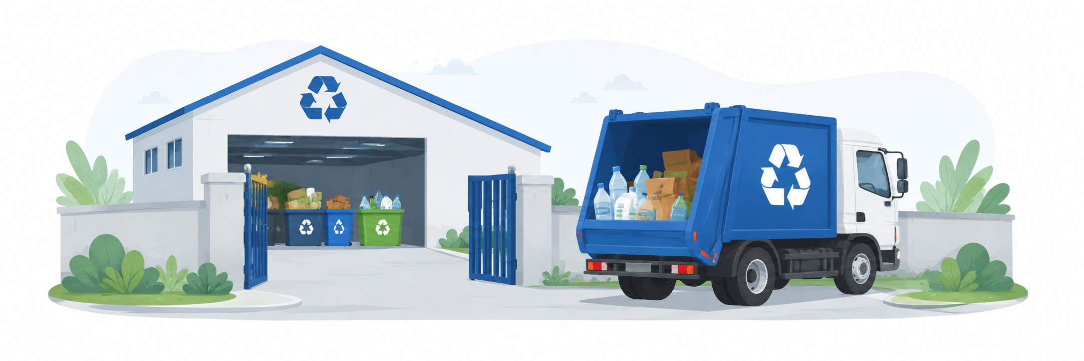 Recycling Returned to the Rubbish Direct West Auckland Depot