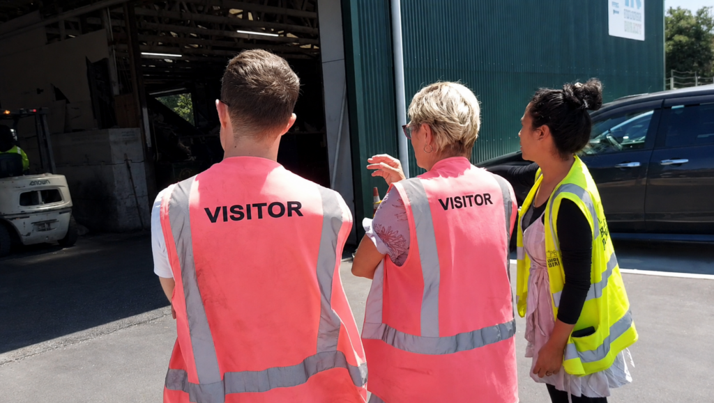Customers Seeing Recycling Integrity in Practice at the Rubbish Direct Depot