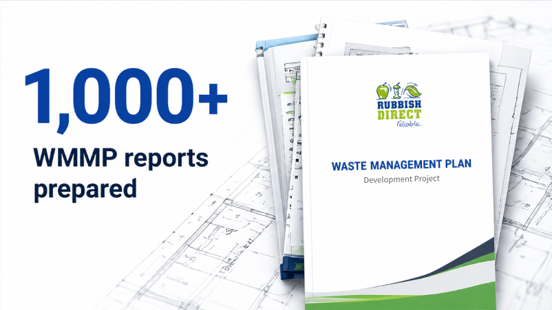 More Than 1000 Waste Management Plans Prepared by Rubbish Direct