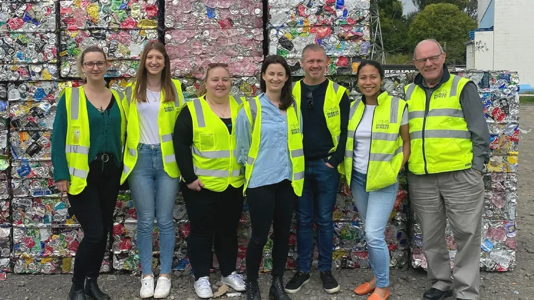 Visitors at the Rubbish Direct West Auckland Recycling Facility
