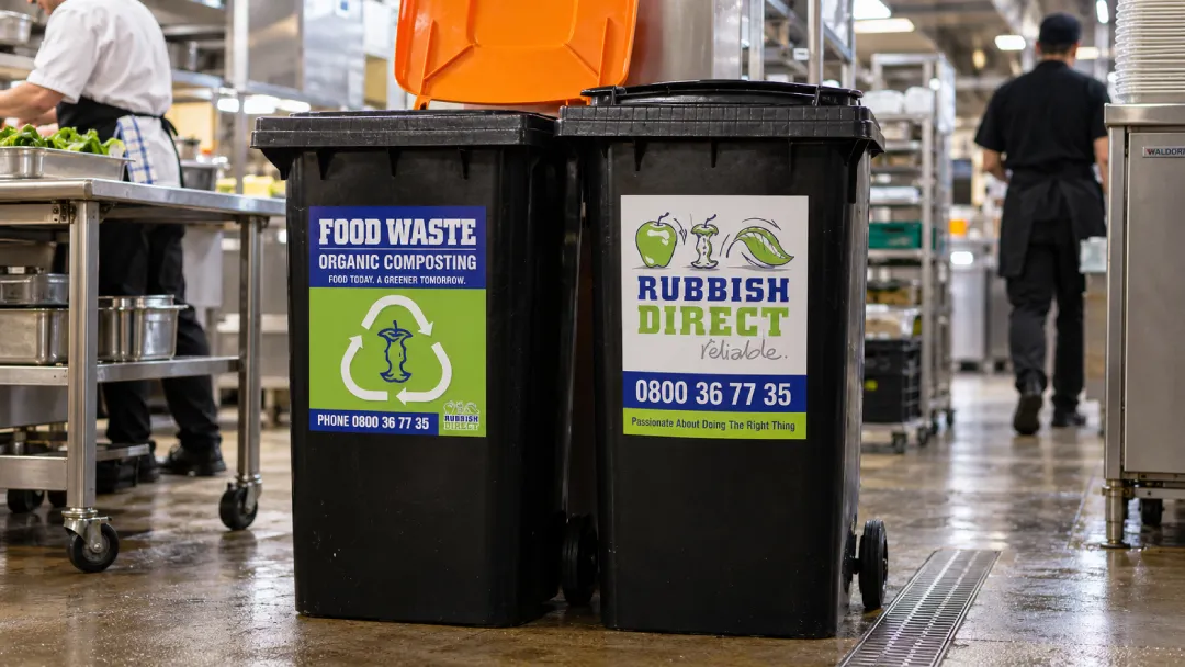 Rubbish Direct Hospitality Waste Collection in a Commercial Kitchen